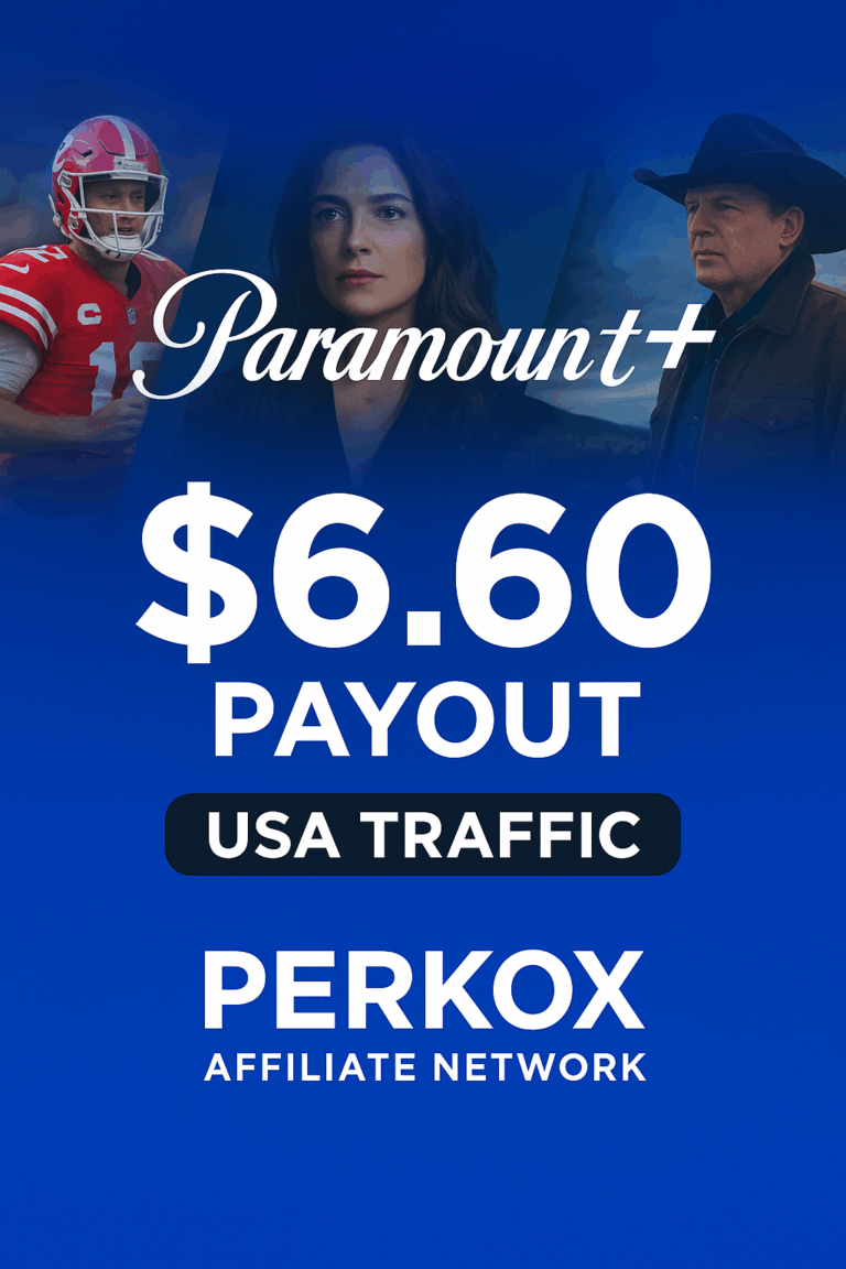 Paramount+ Affiliate Program 2026: Exclusive VOD CC Submit Offers