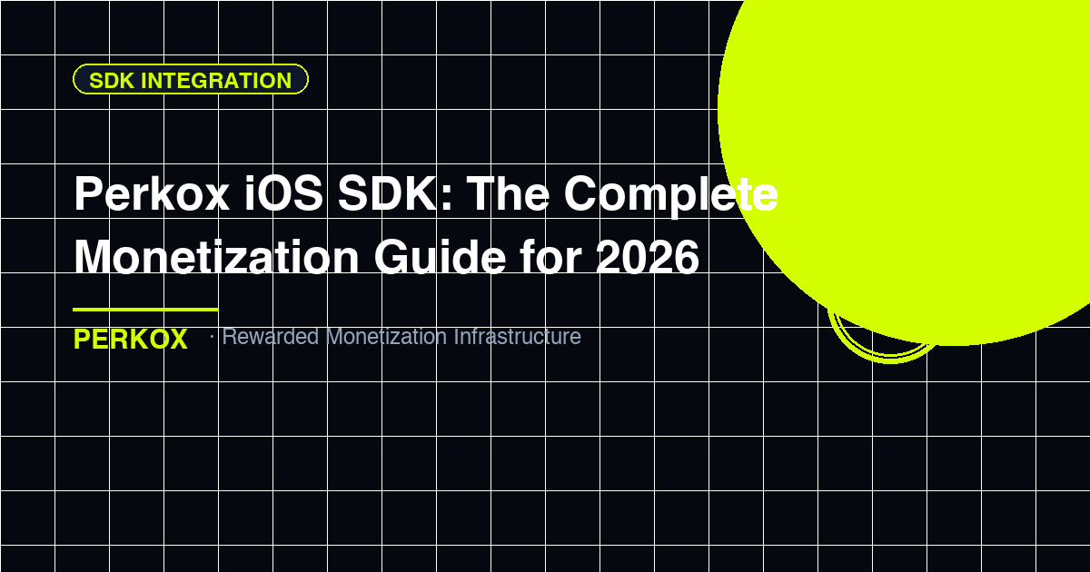 Perkox iOS SDK: The Complete Monetization Guide for 2026